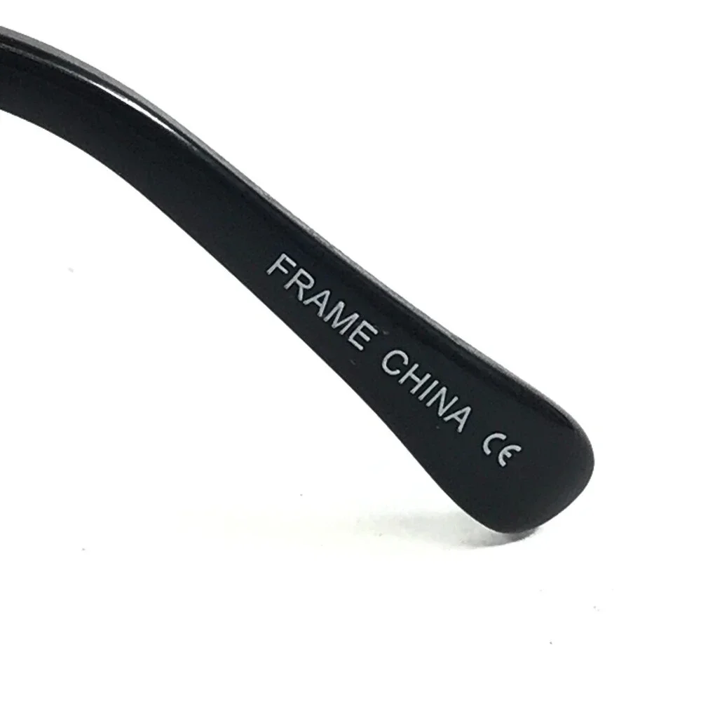 Reflections Eyeglasses Frames R777 Black Marble Cat Eye Full Rim 54-16-140